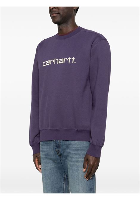 carhartt sweatshirt man purple CARHARTT WIP | I03054638I.XX